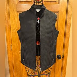 EUC Cutter & Buck Quilted Full Zip w/Pockets Women's Vest Medium